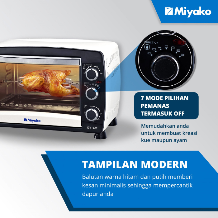 Miyako Oven Listrik 26 L - OT-261